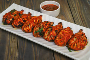 Chicken Tandoori Momos [7 Pieces]