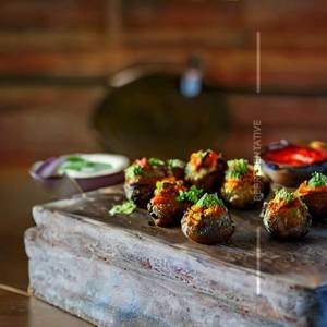 Tandoori Stuffed Mushroom