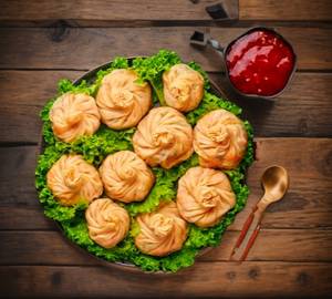 Veg fry momos