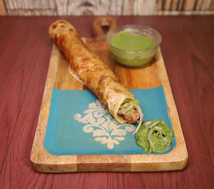 Chicken Seekh Kebab Kathi Roll