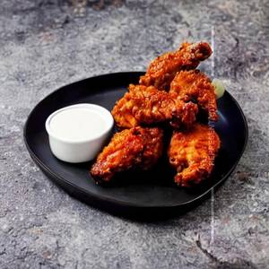Cajun Spiced Buttermilk Fried Chicken Wings