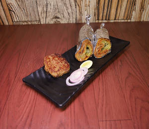 Mutton Galouti Kebab Kathi Roll