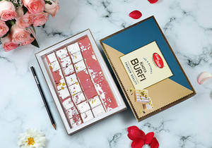 Khoya Pink Coconut Burfi
