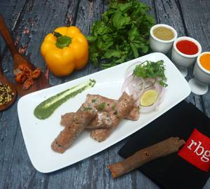 Chicken Malai Seekh Kabab