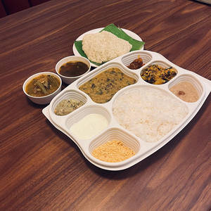 Andhra Chicken Meal Thali