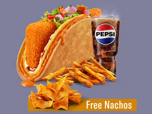 Cheesy Lava Taco (BurgerKiller) Non-Veg Meal  Overload