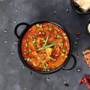 Butter paneer masala, Lachha Paratha with Salad