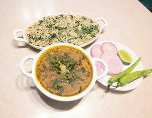 Dal Fry with Jera Rice