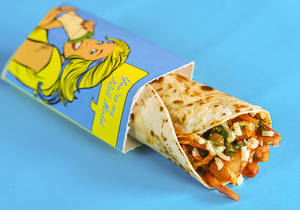 Khada Pav Bhaji Roll