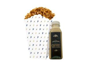 Small Caramel Popcorn & Cold Coffee Combo