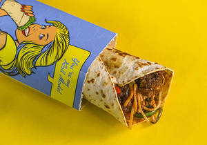 Manchurian And Noodle Roll