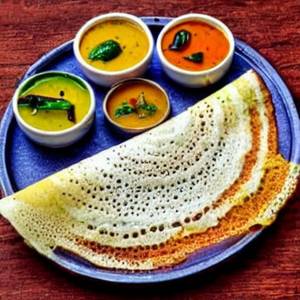 Butter Rava Dosa