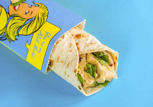 Schezwan Chicken Roll