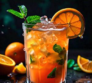 Orange mojito