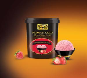 Strawberry Excess Ice Cream 500 Ml