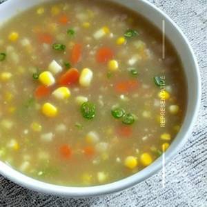 Sweet Corn Soup.