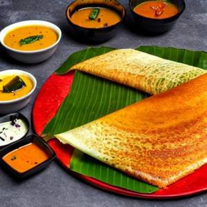 Cheese Mushroom Dosa