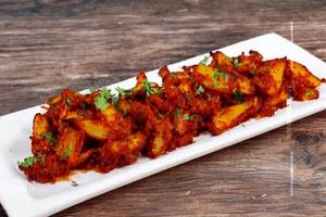 Jain Chilli Potato