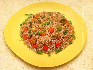 Veg Manchurian Mixed Fried Rice.