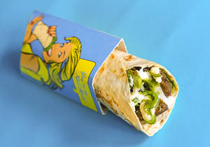 Shikampuri Kebab Roll