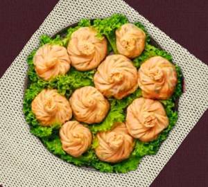 Veg steam momos