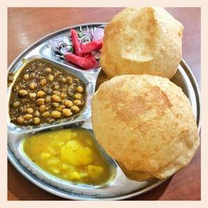 New Special jammu puri + Sweet lassi