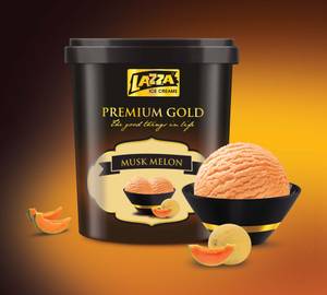Musk Melon Ice Cream 1000Ml