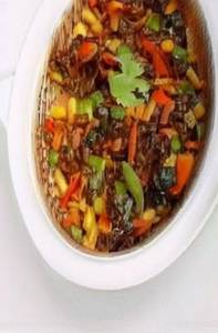 Dry Chilli Mushroom
