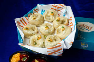 Cheese Chilli Mushroom Dumplings