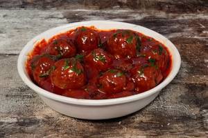 Veg Ball in Choice of Sauce