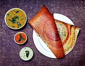 Onion Rava Dosa