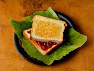 Bread Butter Jam Toast