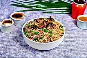 Mushroom Fried Rice 