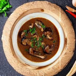 Hot Garlic Mushroom Gravy