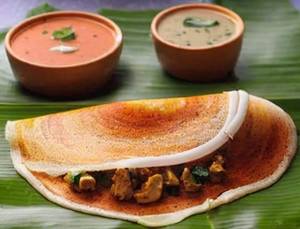 Cheese Mushroom Garlic Dosa