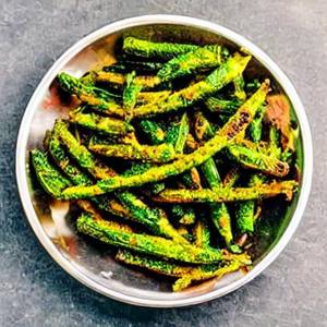 Bhindi Fry (No Onion No Garlic)
