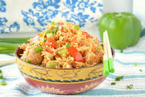 Veg Manchurain Fried Rice