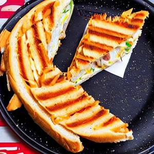 Cheesy Sausage Sandwich