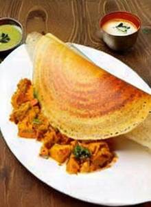 Chicken Curry Dosa
