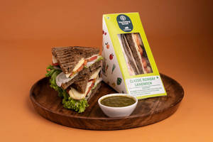 Classic Bombay Sandwich [2 Pieces] On Multigrain Brown Bread