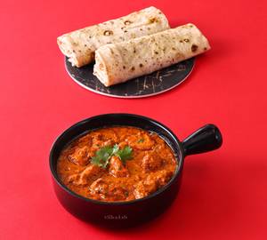 Rumali Roti (2) + Butter Chicken (Single Serve)