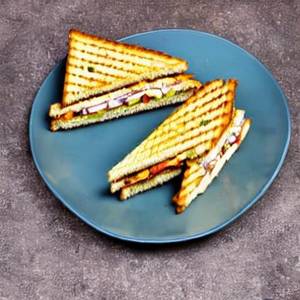 Paneer Scramble Sandwich