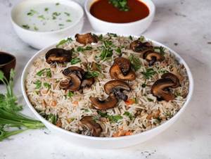 Mushroom Fired Rice