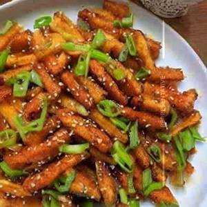 Crispy  Chilli  Baby  Corn