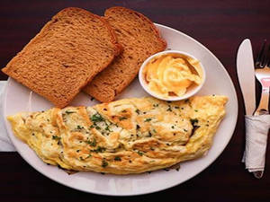 The Baked Chicken Omelette