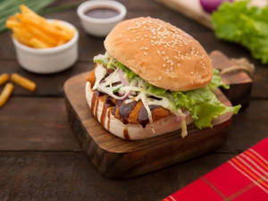 The Chicken Steak Burger