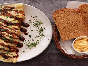 The Pulled Pork Omelette