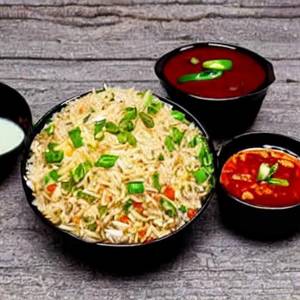 CM Special Chilli Chicken Fried Rice