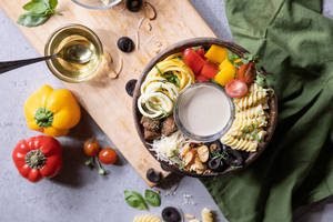Paneer Pasta Salad