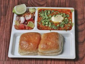 Double Butter Pav Bhaji